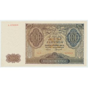 GG, 100 złotych 1941 A