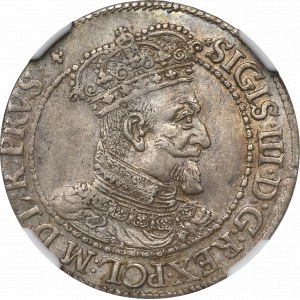 Sigismund III. Vasa, Ort 1618, Danzig - NGC AU58