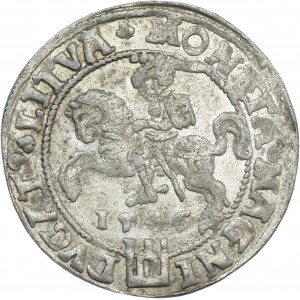 Sigismund II Augustus, Lithuanian foot grosz 1546, Vilnius, L/LITVA - RARE