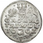 Sigismund III Vasa, Trojak 1602, Vilnius, Swan - RARE