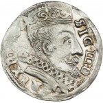 Sigismund III Vasa, Trojak 1600, Vilnius, Swan coat of arms - BEAUTIFUL (ex NGC MS62)