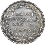 Suisse, Zurich, 20 Batzen 1813 - NGC MS64