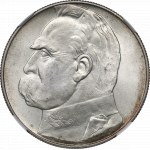 II Republic of Poland, 10 zloty 1936 Pilsudski - NGC MS65