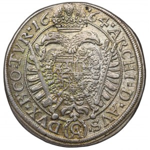 Austria, 15 kreuzer 1664, Vienna