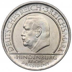 Germany, Weimar Republic, 3 mark 1929 A
