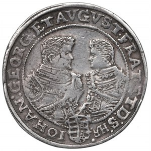Germany, Saxony, Christian II, John Georg and August, Thaler 1609