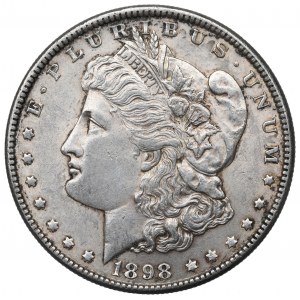 USA, Morgan dollar 1898
