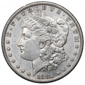USA, Morgan dollar 1881 S