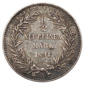 Germany, New Guinea, 1/2 mark 1894