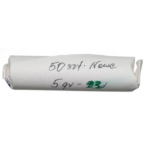 Third Republic, Roll of 5 pennies 1993