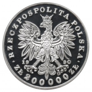 III RP, 200.000 zlotych 1990, Kosciuszko