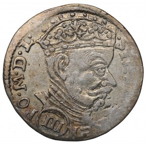 Stephan Bathory, 3 groschen 1580, Vilnius