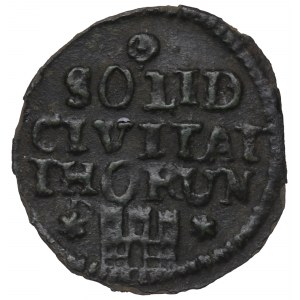 Saxony, Friedrich August II, Schilling 1763, Thorn
