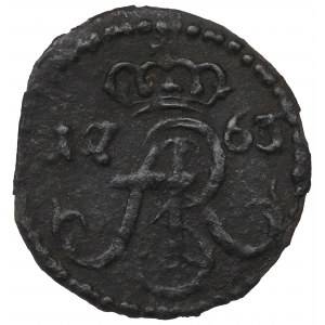 Saxony, Friedrich August II, Schilling 1763, Thorn