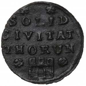 Augustus III Sas, Shelburst 1761, Toruń - deux rosettes
