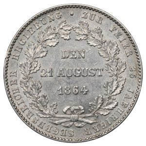 Germany, Nassau, Thaler 1864