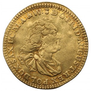 Germany, Saxony, Friedrich August II, Ducat 1753