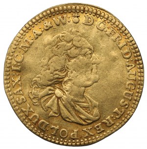 Germany, Saxony, Friedrich August II, Ducat 1753