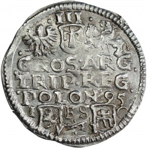 Sigismund III Vasa, Trojak 1595, Bydgoszcz - beautiful