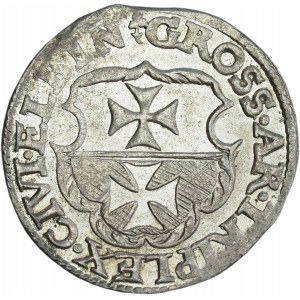 Sigismund I the Old, Trojak 1539, Elbląg - BEAUTIFUL