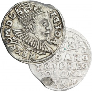 Sigismund III Vasa, Trojak 1597, Lublin - RARE