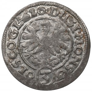 Silesia, Duchy of Ziębice-Oleśnica, 3 kreuzer 1620, Oels BH