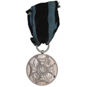 PRL, Srebrny Medal Zasłużonym na polu chwały I Wersja - prod. Grabskiego(?)