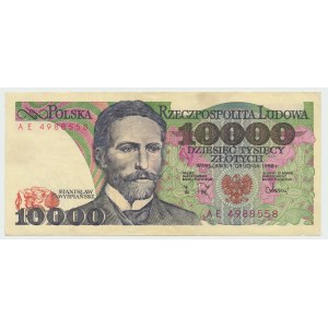 PRL, 10000 zloty 1988 AE - Série rare