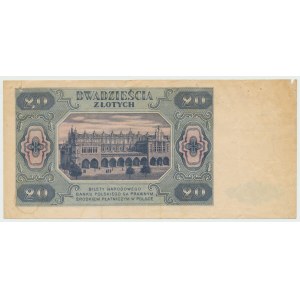 PRL, 20 złotych 1948 A