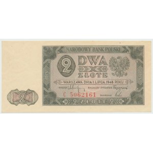 PRL, 2 zloty 1948 C