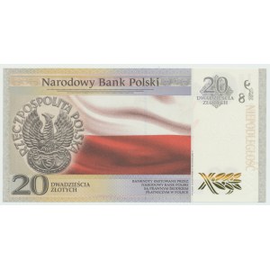20 złotych 2018 - Stulecie odzyskania Niepodległości