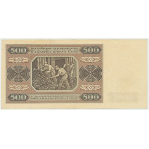 PRL, 500 złotych 1948 AM