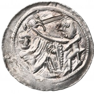 Vladislaus II, Denarius, Cracow