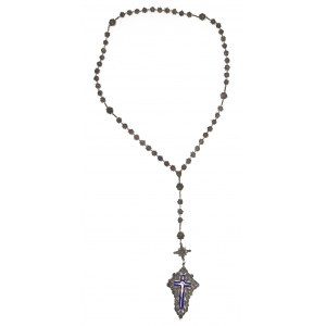 Rosenkranz 18. Jahrhundert Silber