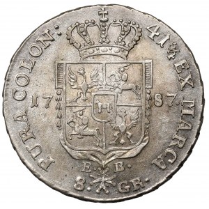 Poniatowski, Dwuzłotówka 1787 EB, Warszawa