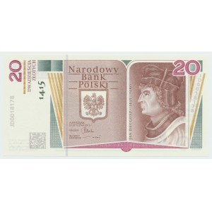 20 złotych 2015 - Jan Długosz