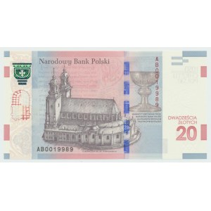 20 złotych 2015 - 1050 rocznica chrztu Polski