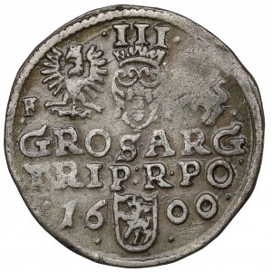 Zikmund III Vasa, Trojak 1600, Wschowa - F u orla