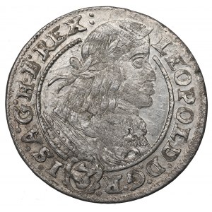 Schlesien under Habsburg, 3 kreuzer 1661, Breslau