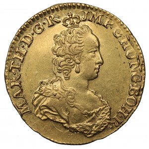 Austrian Netherlands, Maria Theresa, 2 souverain d'or 1750