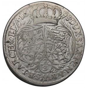 Auguste II le Fort, 2/3 thaler (florin) 1698