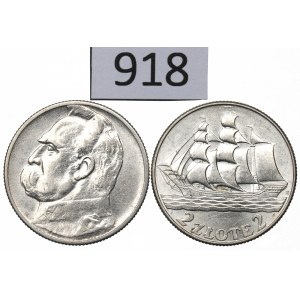 II RP, Zestaw 2 złote 1934-36
