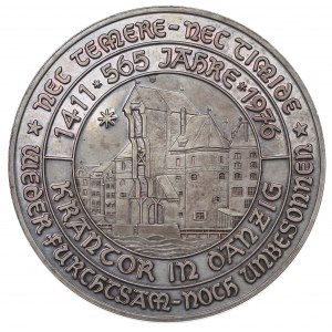 Germany/PRC, Medal 750 years of Gdansk 1975 - silver