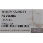Poland under Russia, Nicholas I, 3/4 rouble=5 zloty 1840 MW - NGC AU Details