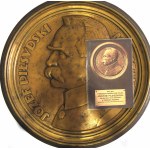 II RP, Medalion Piłsudski - POMNIKOWY