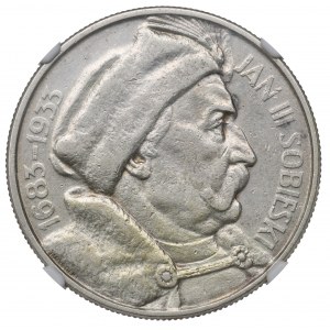 II Republic of Poland, 10 zloty 1933 Sobieski - NGC AU Details