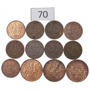 Zweite Republik, 1-2 Pfennigsatz 1928-39