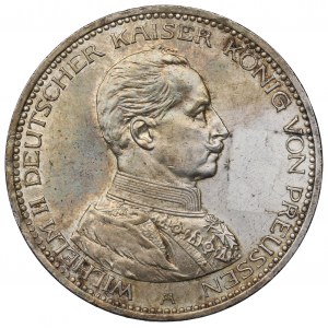 Germany, Preussen, 5 mark 1914