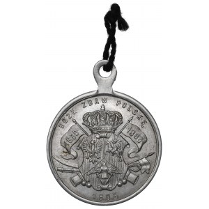 Pologne, médaille commémorative de la Révolution de 1905 - rare