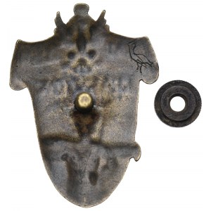 II RP, Badge of the 1st Battery of Krakus IX Squadron of Horse Artillery 1920.